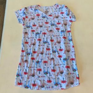 Llama nightgown